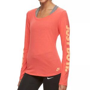 Nike "Just Do It" Long Sleeve Graphic Tee